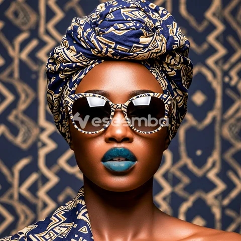 Portrait femme africaine