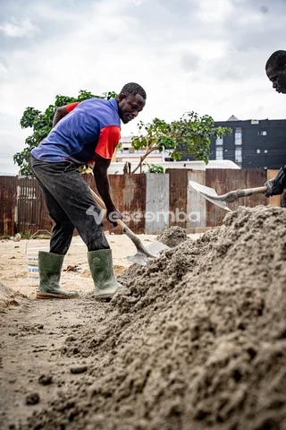 Manoeuvre sur chantier