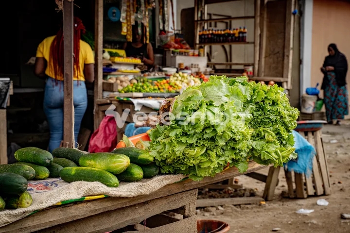 Étal de marché