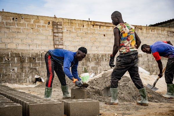 Chantier de construction