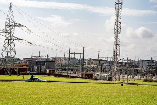 Un pylône électrique