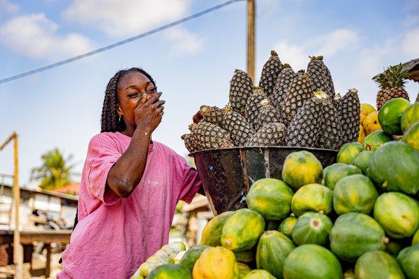 Vendeuse de fruits