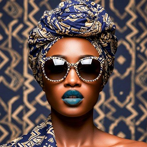 Portrait femme africaine