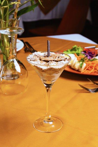 Boisson chocolatée au coco