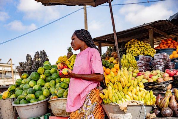 Vendeuse de fruits