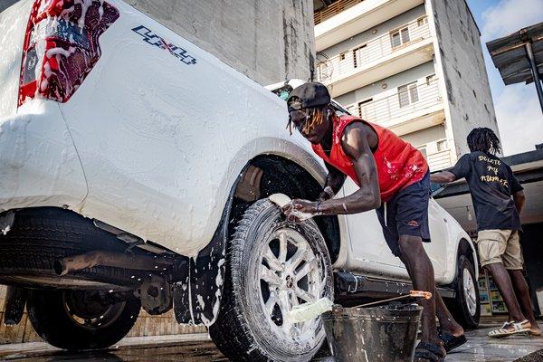 Lavage de véhicules