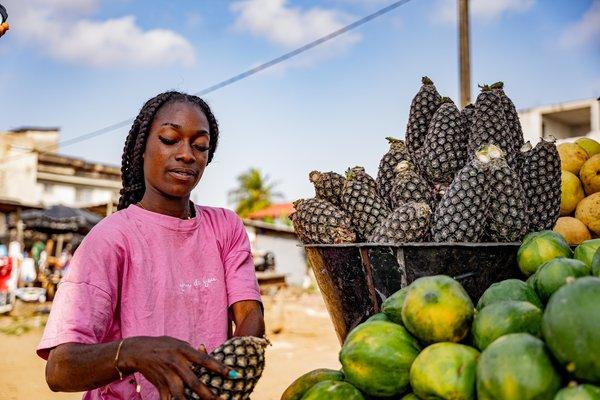 Vendeuse de fruits