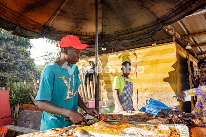 Vendeur de viande