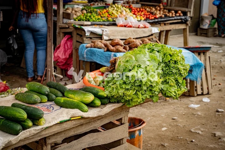 Étal de marché