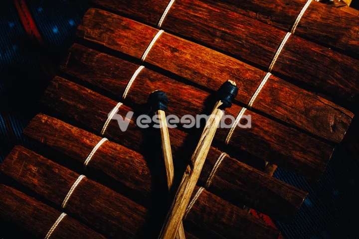 Balafon traditionnel africain en bois