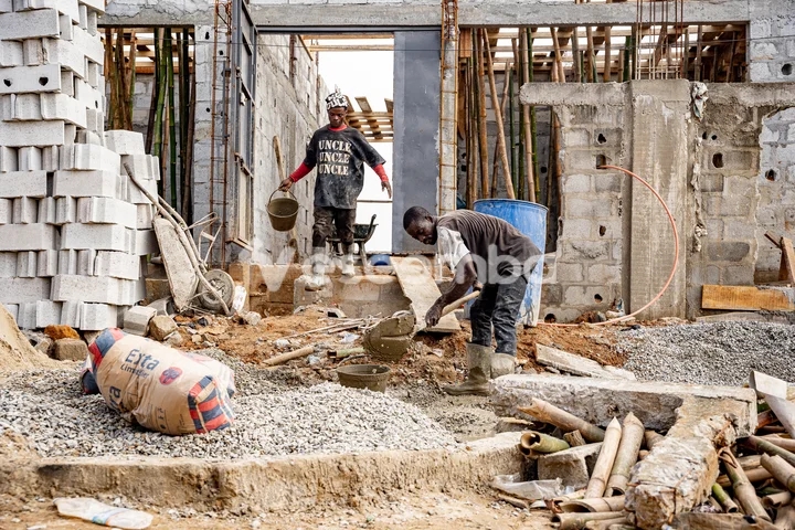 Manoeuvres sur chantier